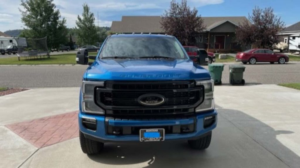 The exterior of Sean Smith's 2021 Ford Power Stroke.