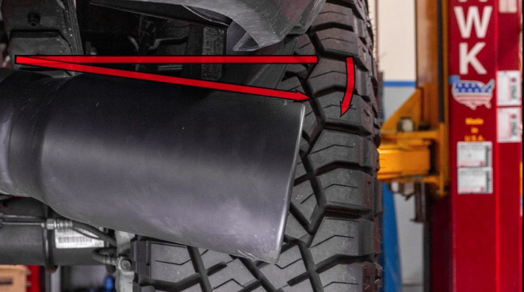 SideKick tip should be slightly angled down for condensation to drain.