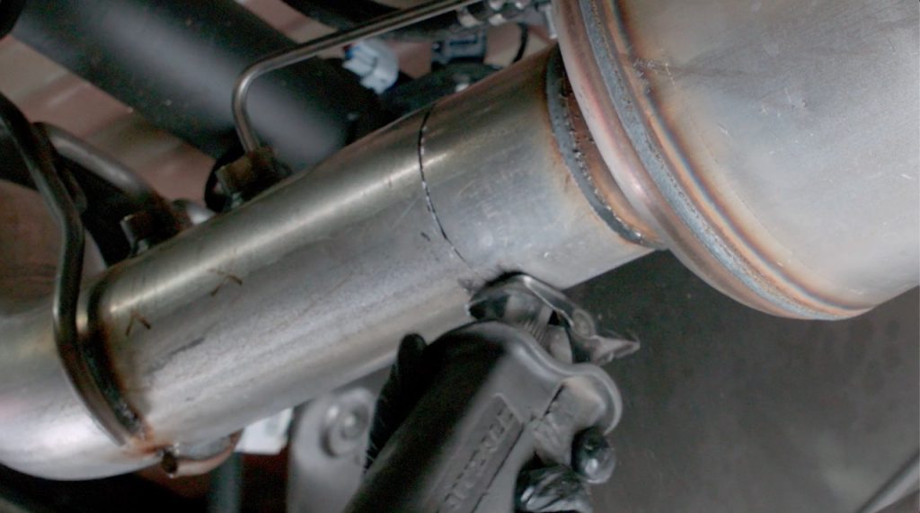 Be sure to cut straight to prevent improper fitment and performance.