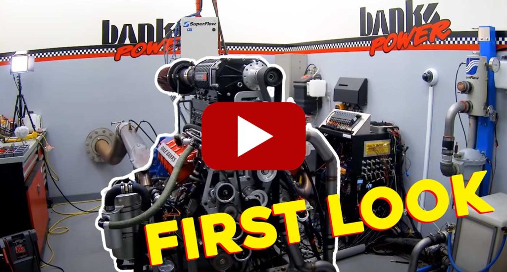 The Duramax in the dyno cell, super-turbo first look