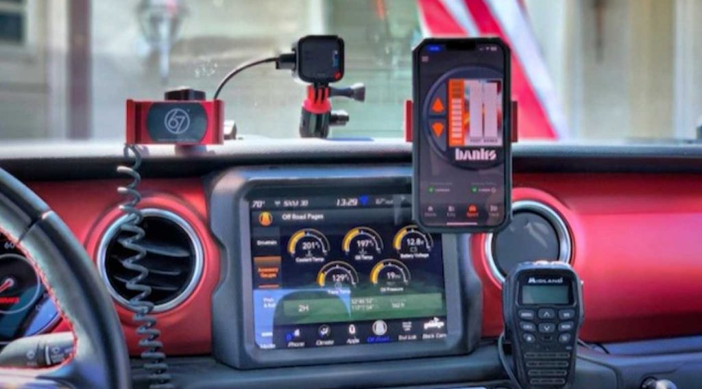 The PedalMonster that provides the punch in the Jeep