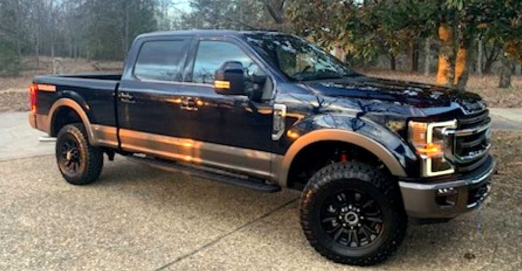The exterior of the Ford Tremor.