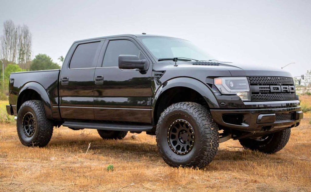 The exterior of the 2014 Raptor