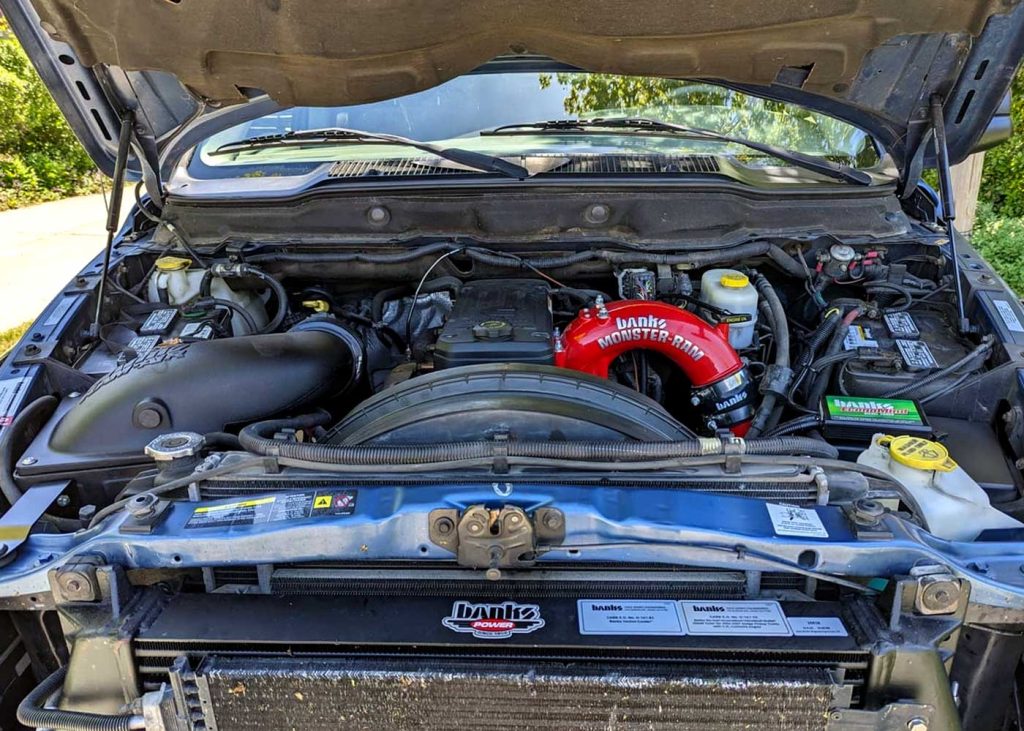 Long-haul Dodge Ram with Banks performance mods