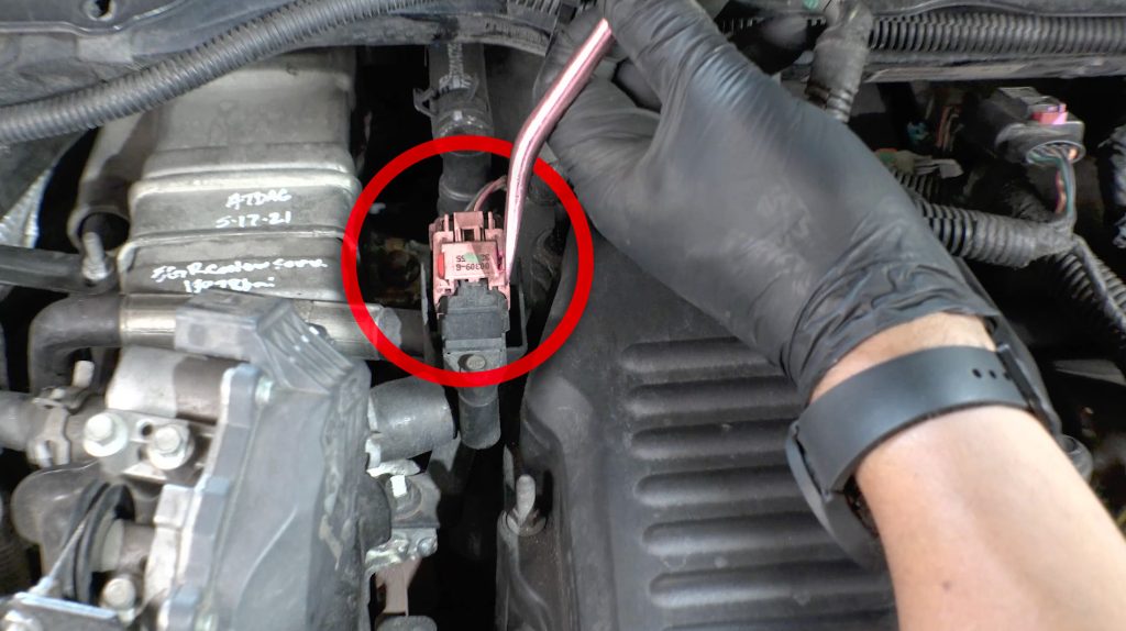 Remove 3rd rd plug location