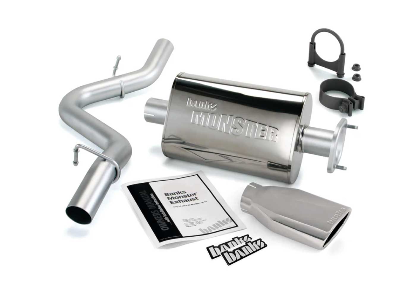 96435 1991-2006 Jeep Monster Exhaust Kit Photo