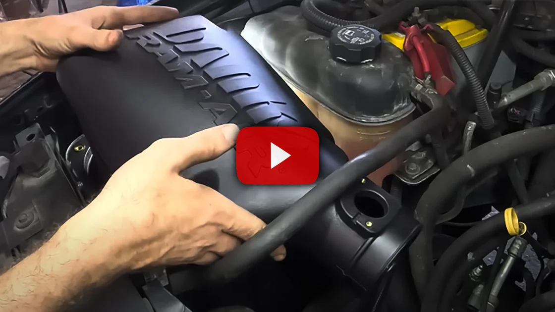 Banks cold air intake upgrade after hot air removal