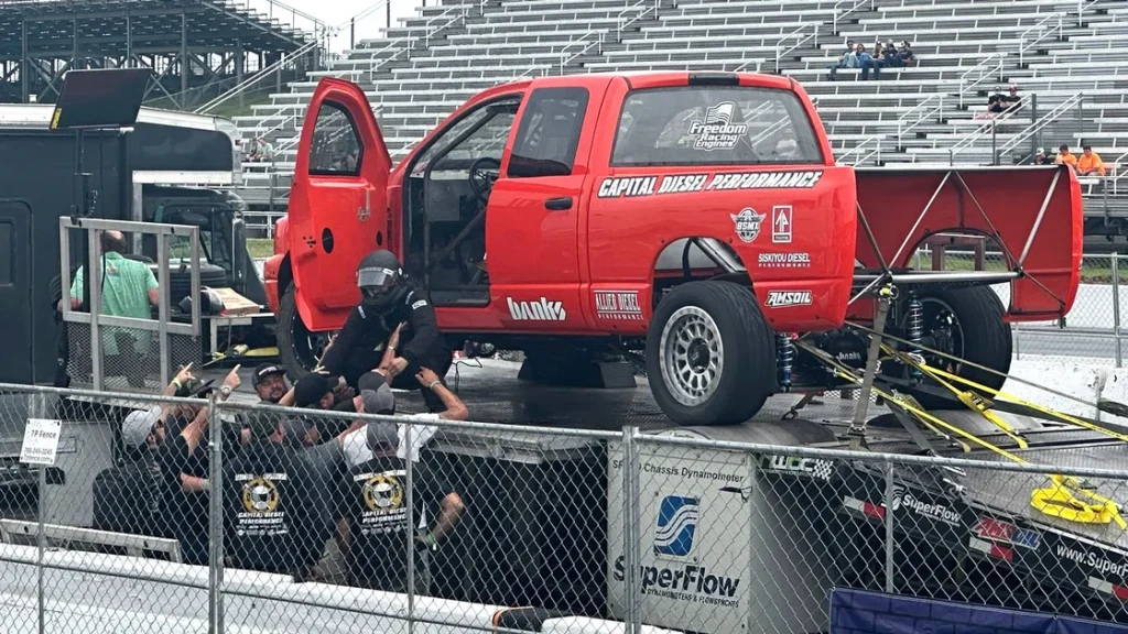 Ken Bruner's RAM with Banks iDash DataMonsters at Ultimate Callout Challenge