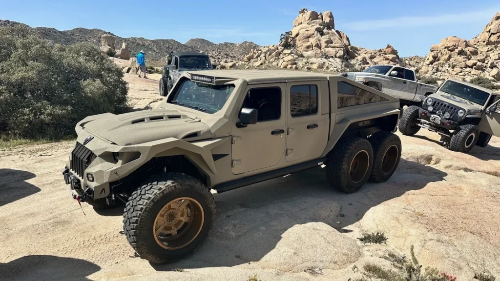 Banks Upgrades on Apocalypse HellFire 6x6 Jeep Gladiator