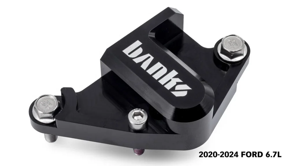 Banks MAP Sensor Spacer Kit installed on a Ford 6.7L Power Stroke