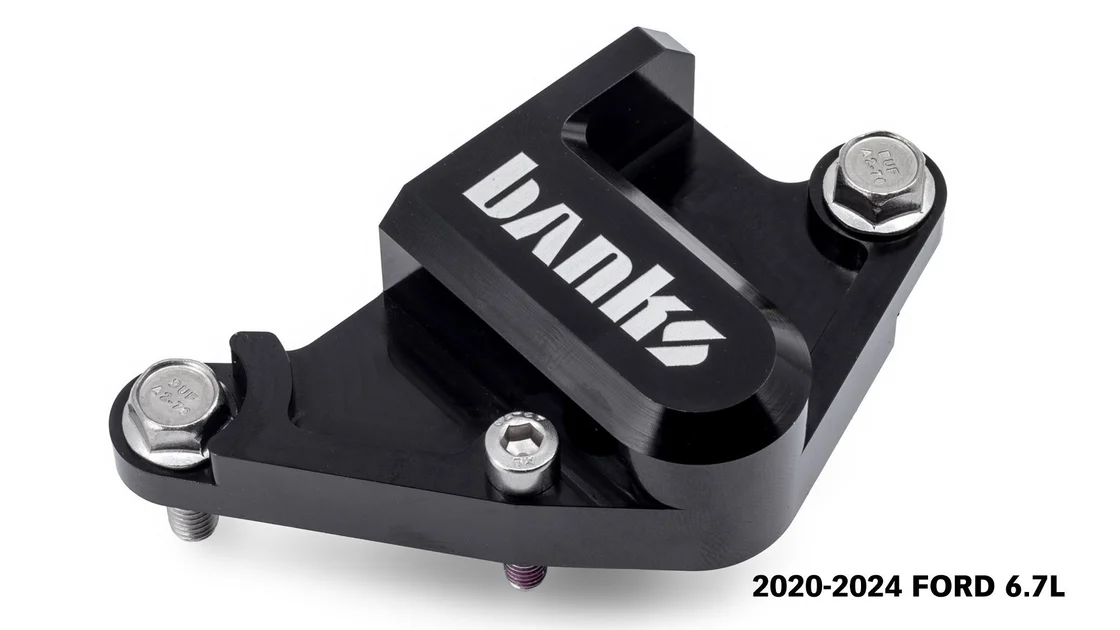 Banks MAP Sensor Spacer Kit installed on a Ford 6.7L Power Stroke
