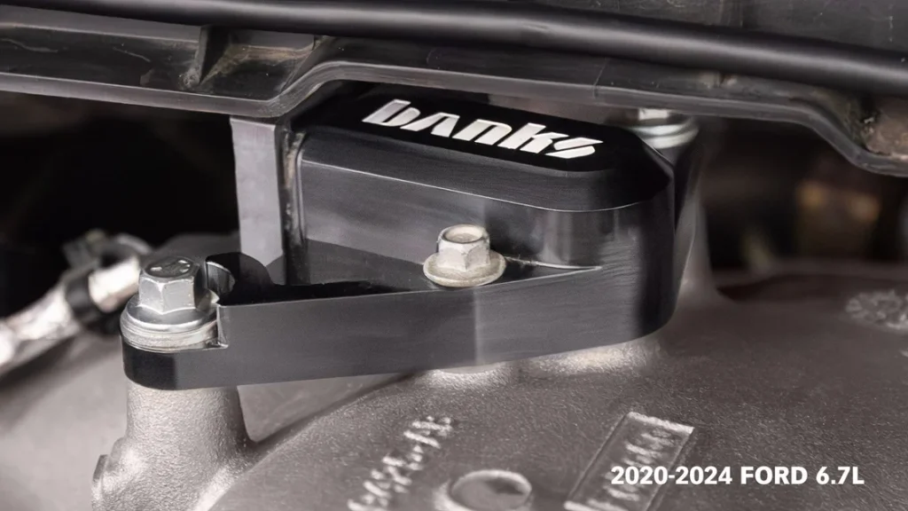 Banks MAP Sensor Spacer Kit installed on Ford 6.7L Power Stroke