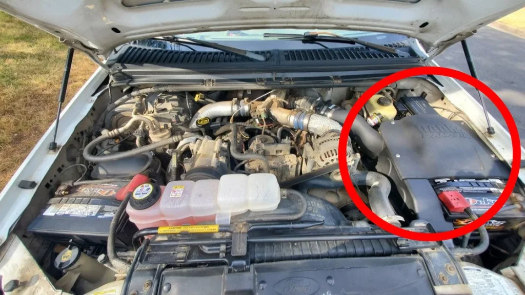 Banks Ram-Air Intake installed on 7.3L Ford Power Stroke