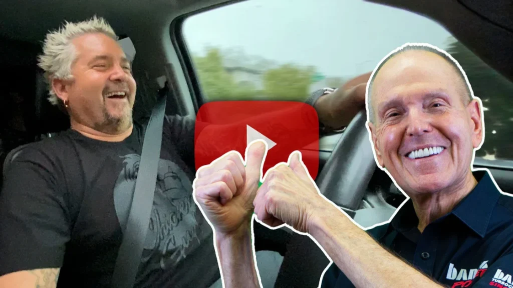 iDash DataMonster display in Guy Fieri’s Duramax