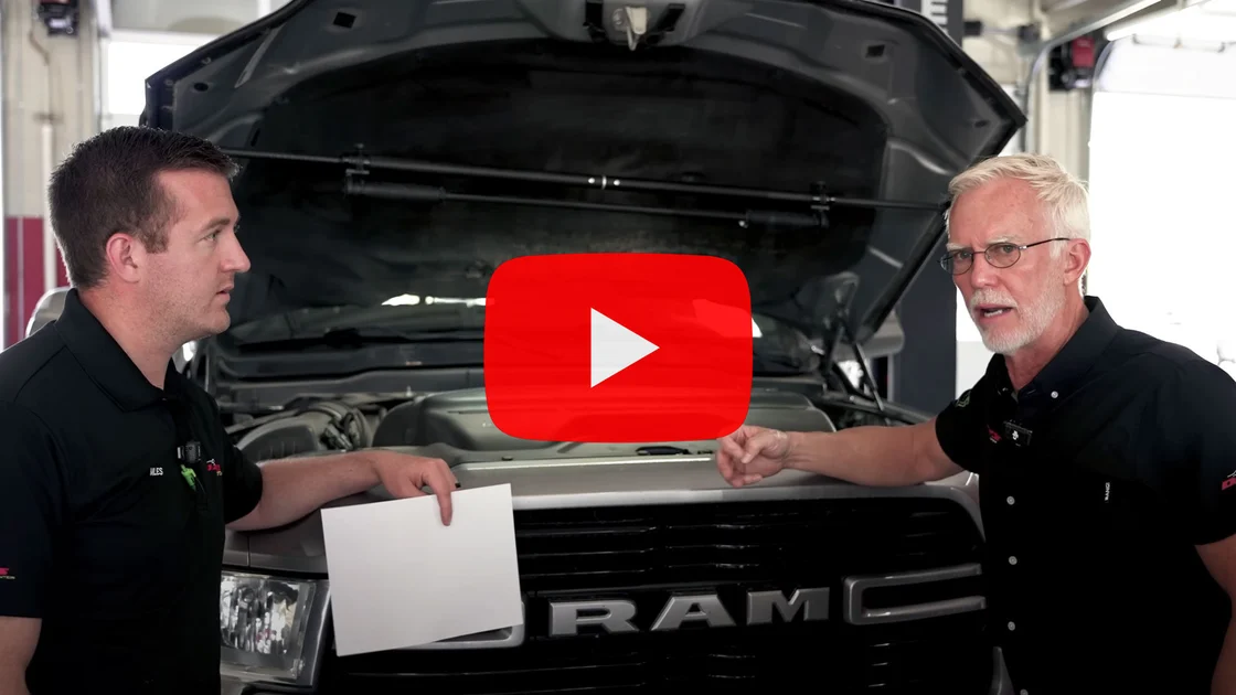Dave Bell showing grid heater bolt failure fix