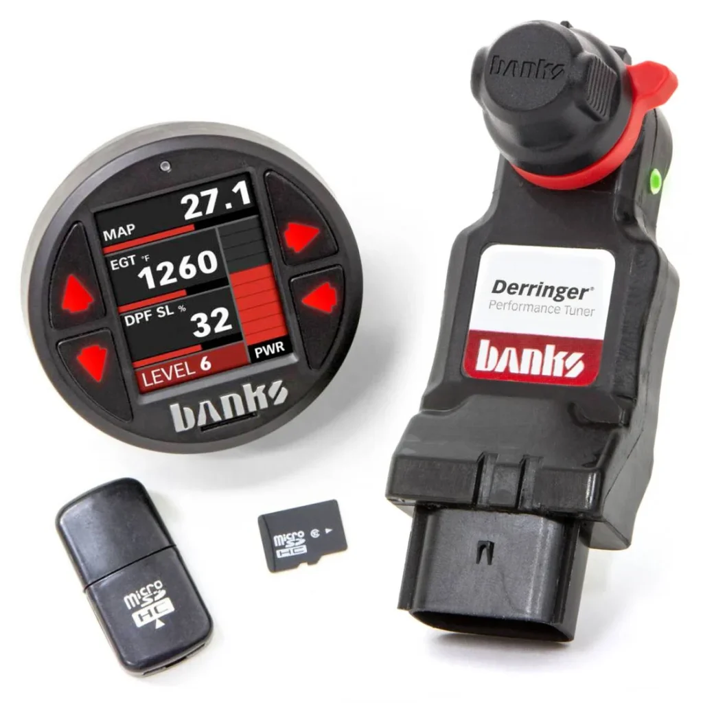 CARB compliant Banks Derringer tuner for 6.6L Duramax