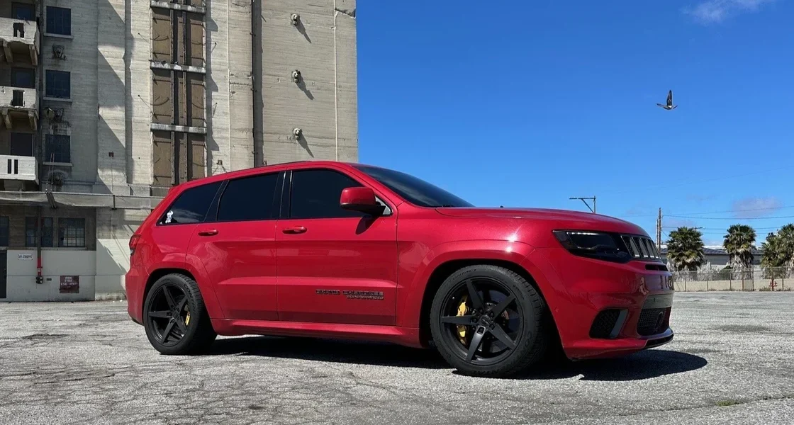 2018 Jeep Trackhawk with instant throttle after Banks upgrade