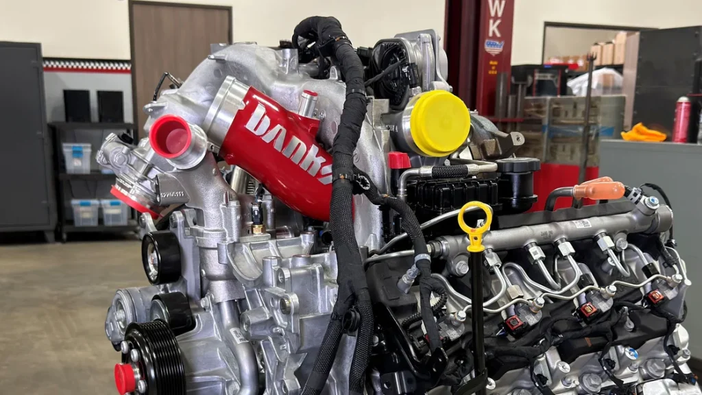 Banks Monster-Ram installed on Duramax L5P