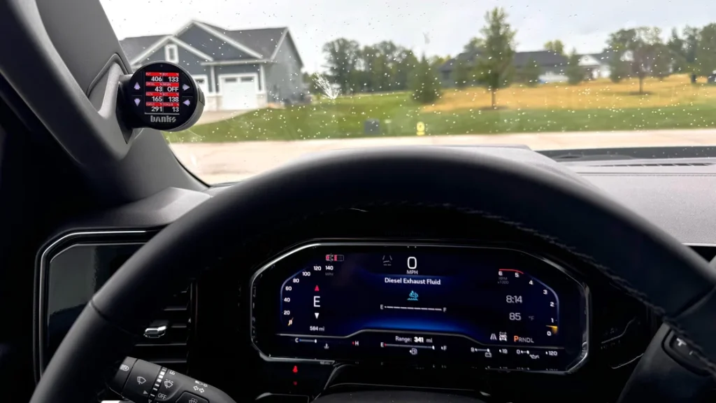 iDash installed in 2024 Silverado