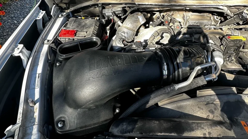 Banks Ram-Air Intake installed on 2020 Duramax