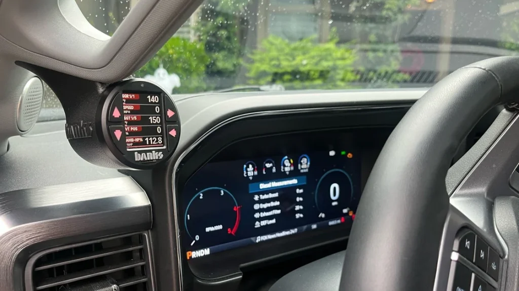 Power Stroke with iDash installed