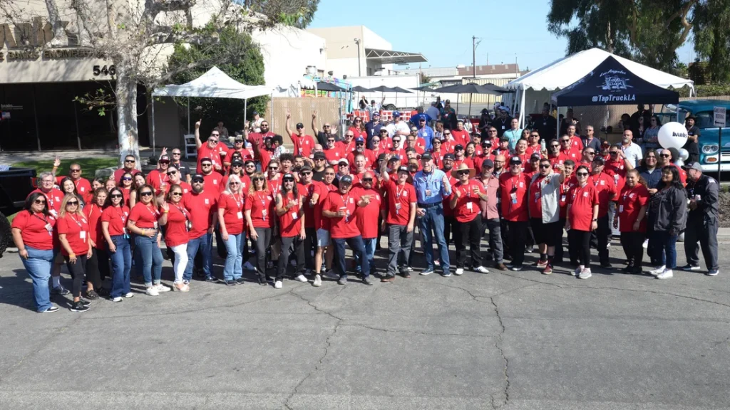 Banks Friends and Family Day event crowd