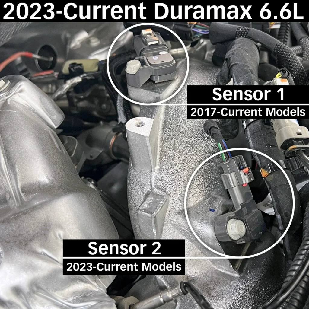 Stock MAP sensor spacer installed