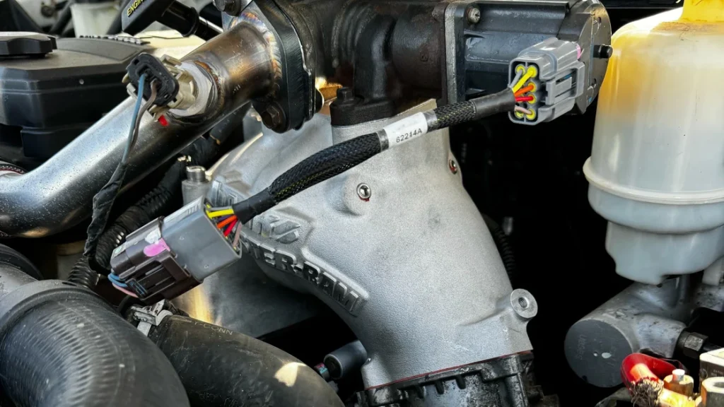 Banks Monster-Ram Intake installed on 2011 Ram 5500