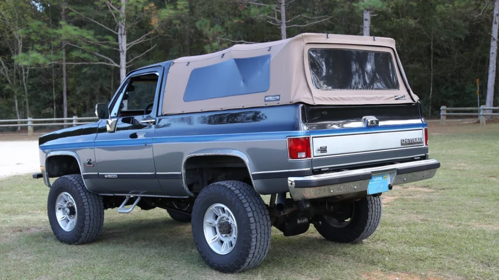 1989 Chevy Blazer equipped with compound turbo system