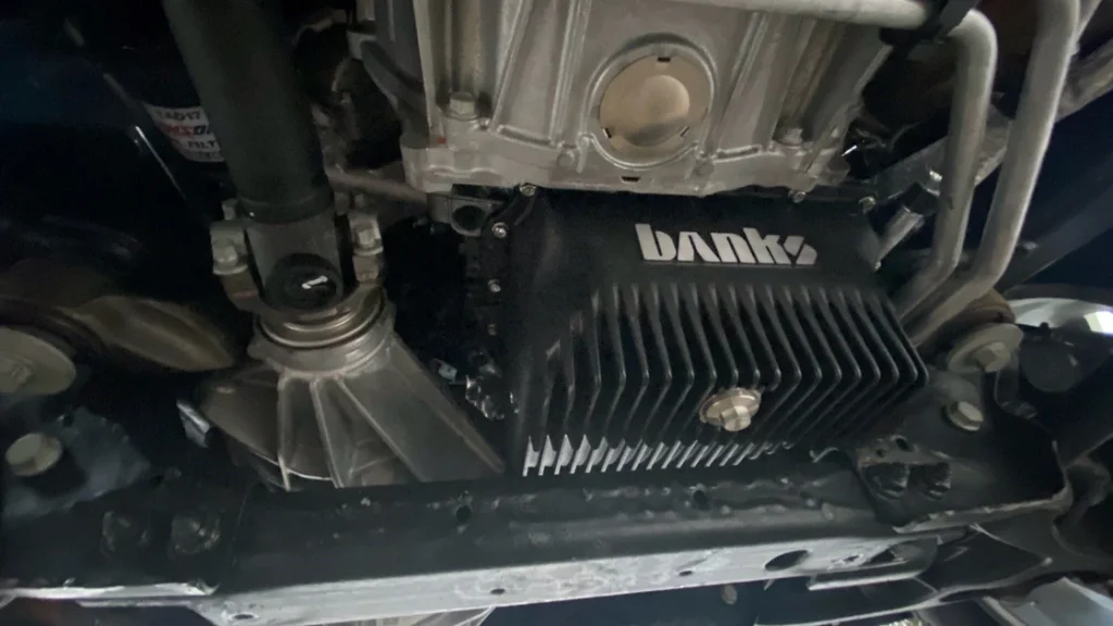 Upgraded GMC 3500 showcasing Banks Power improvements