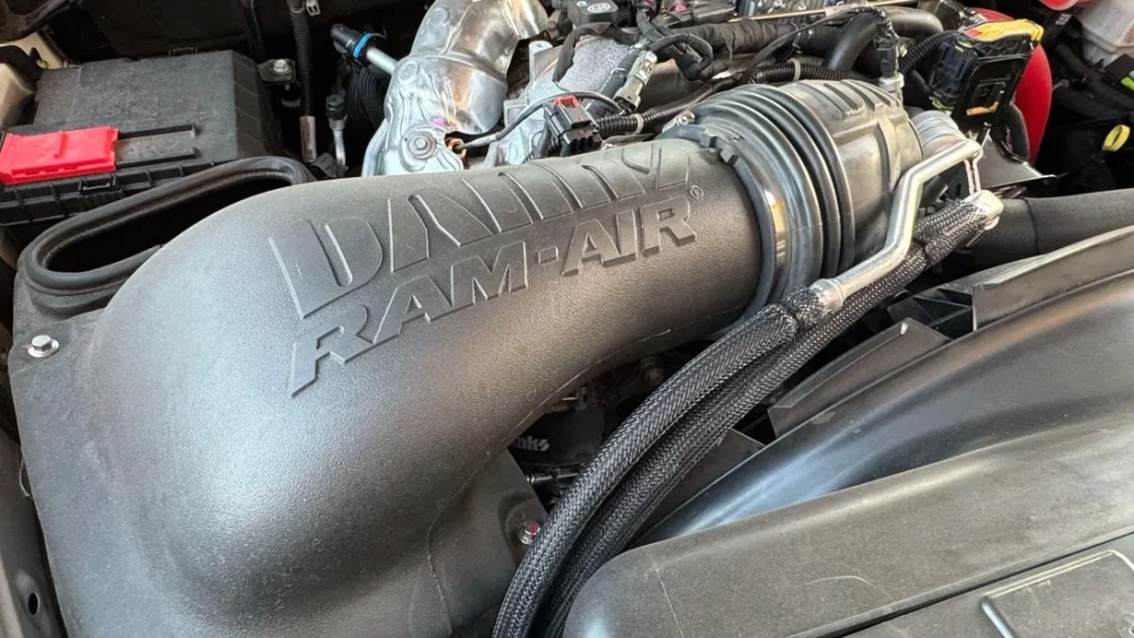 lan Nichols' 2021 Chevy Silverado with Banks Power upgrades.