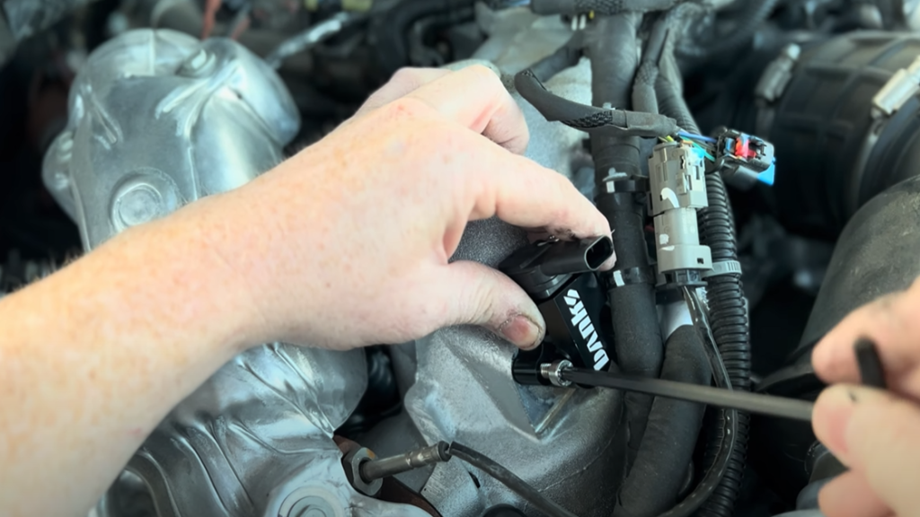 A Banks MAP Sensor Relocation Kit and a clean MAP sensor.