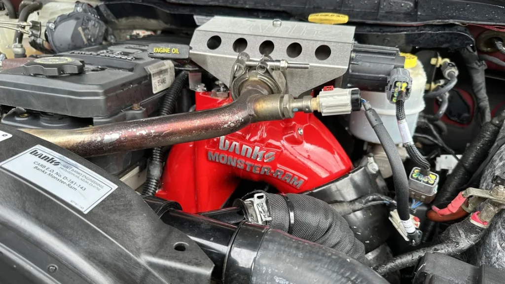 Leonard Petroleum Equipment RAM trucks equipped with Banks Monster-Ram intakes.