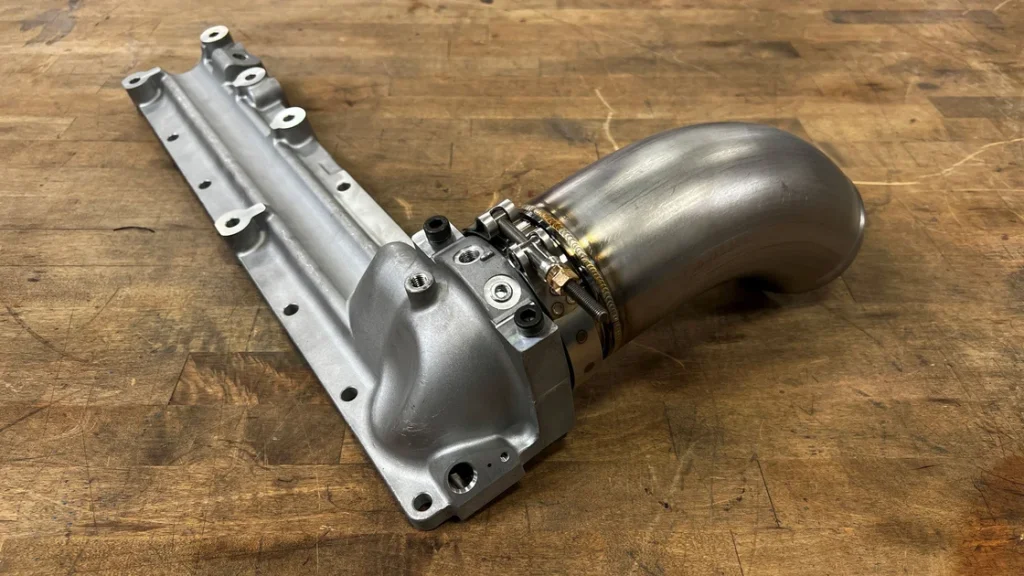 Side-by-side comparison of the Banks Monster-Ram intake manifold and the Black Market Diesel intake.