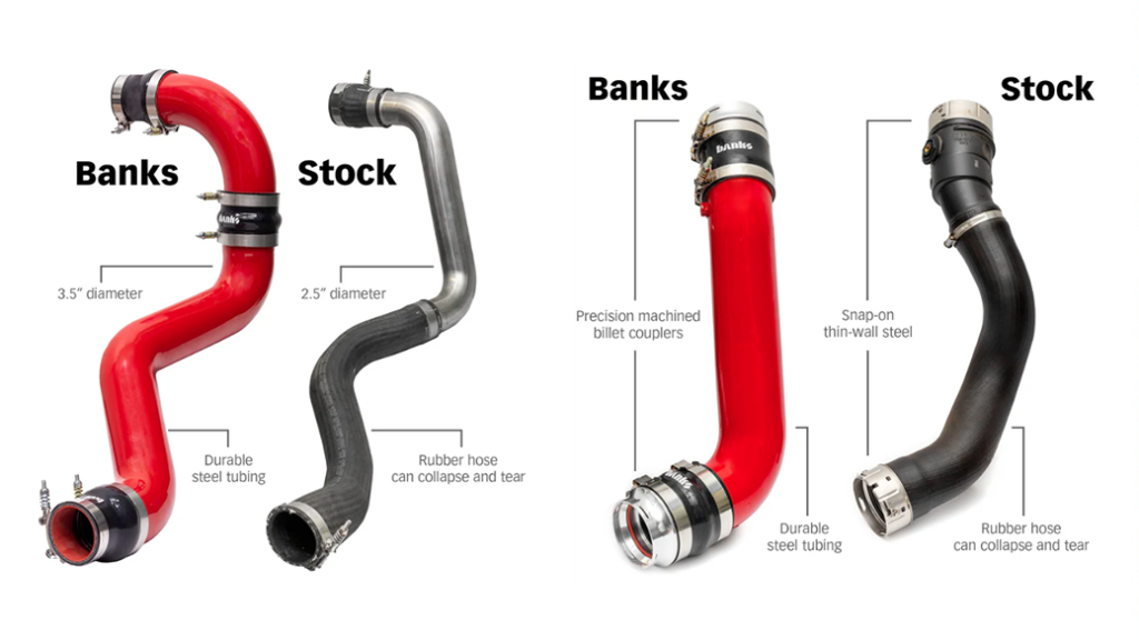 A Banks Ram-Air Intake system installed on a 2024 Chevy/GMC Duramax
