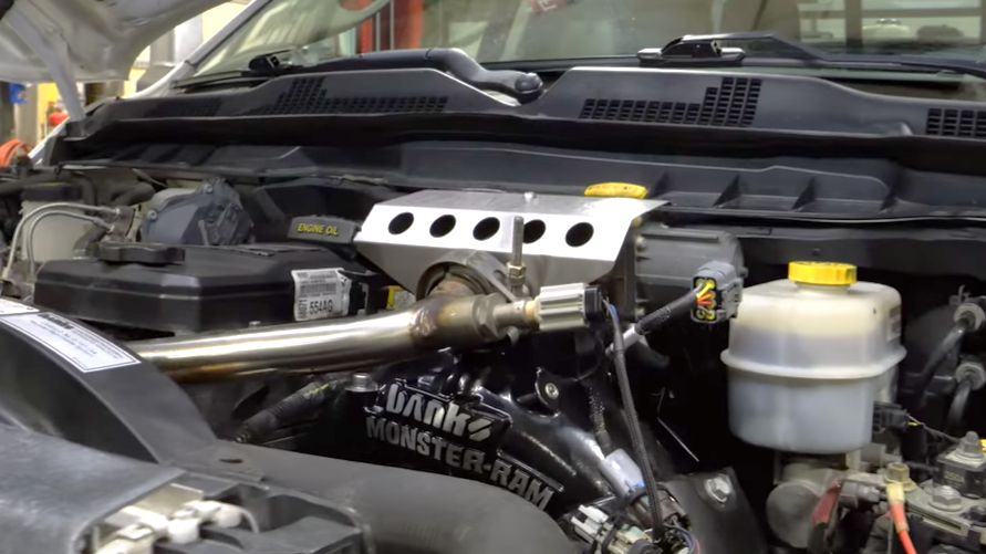 Banks Monster-Ram Installed by FASS Motorsports on RAM 6.7L Cummins