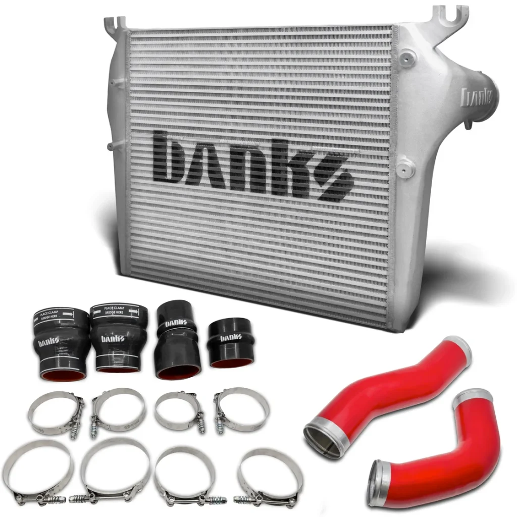 Banks intercooler upgrade installed on 2010 RAM 6.7L Cummins