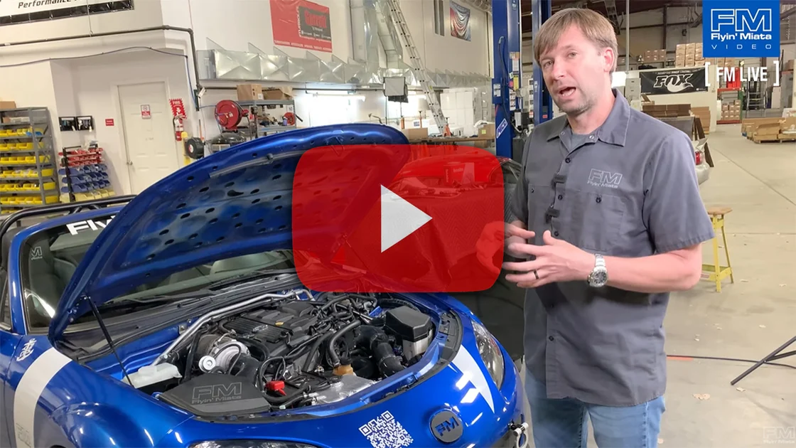 Flyin’ Miata iDash Pro installed