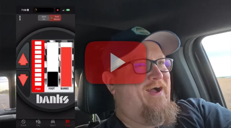 Adventure John reviews PedalMonster on 2022 F-350