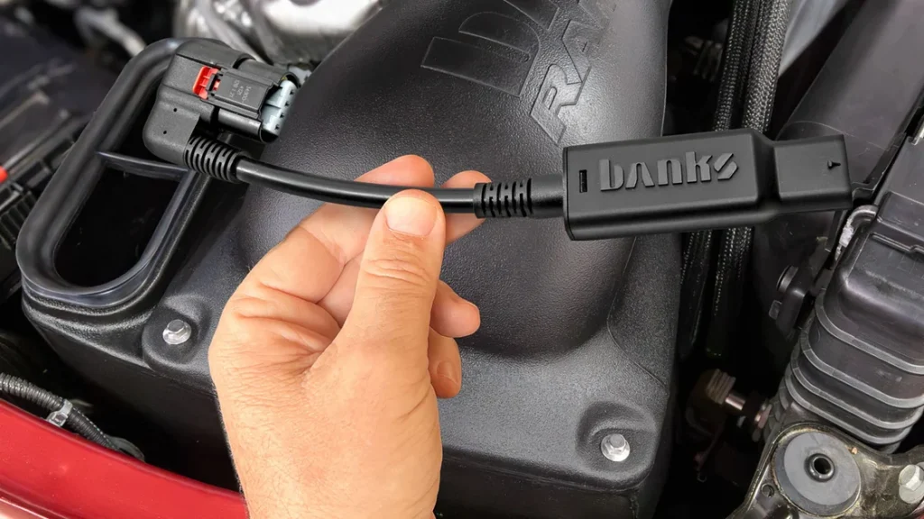 Banks module preventing check engine light in Duramax Ram‑Air system
