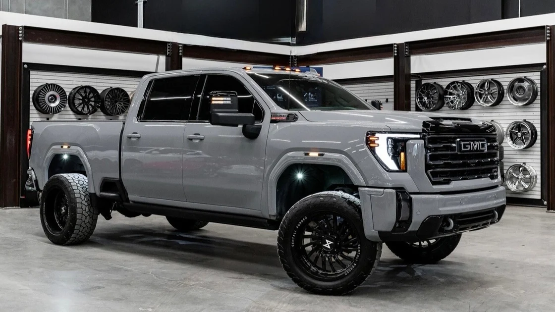 Derringer tuner installed on 2024 GMC Duramax engine