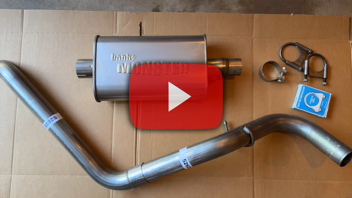 Banks Monster Exhaust kit for Jeep Cherokee XJ