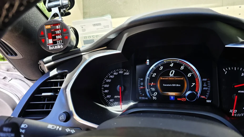 Banks PedalMonster installed on Corvette C7 for improved throttle response