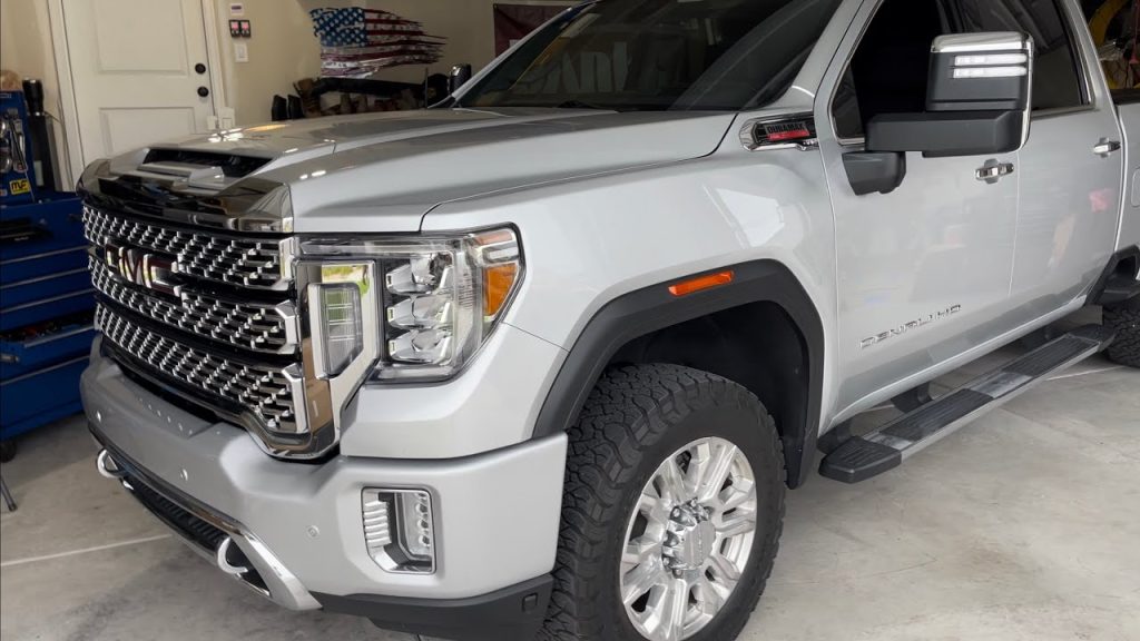 Banks CoolRunner Oil Pan installed on Duramax engine