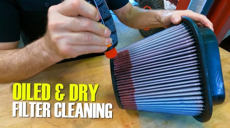 OilYourAirFilter Step-by-step air filter re-oiling process