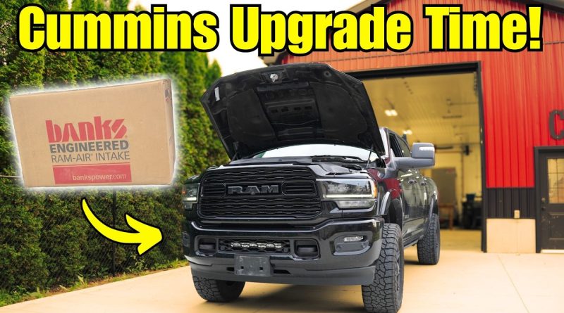 Upgradefor67LCummins Banks Ram-Air Intake and Boost Tube Upgrade for 6.7L Cummins