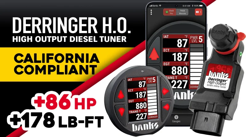 24dmax_DerringerHO_16X9_1.jpg Banks Derringer system for a 2024–2025 L5P Duramax truck