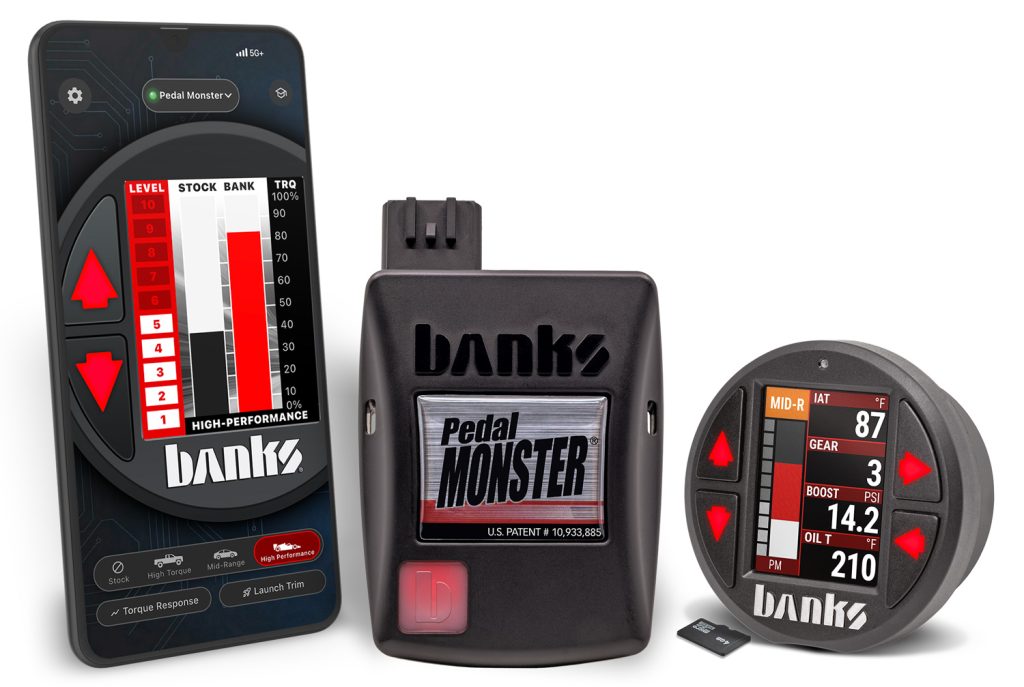 Banks PedalMonster with Phone App and iDash Pro