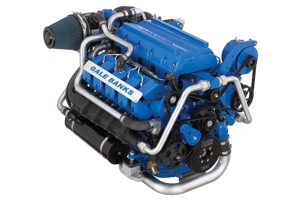 V8 And V1.0 Marine Diesel Engines